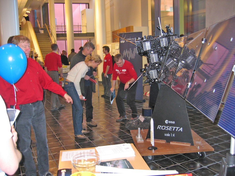 [Rosetta model in Uppsala]