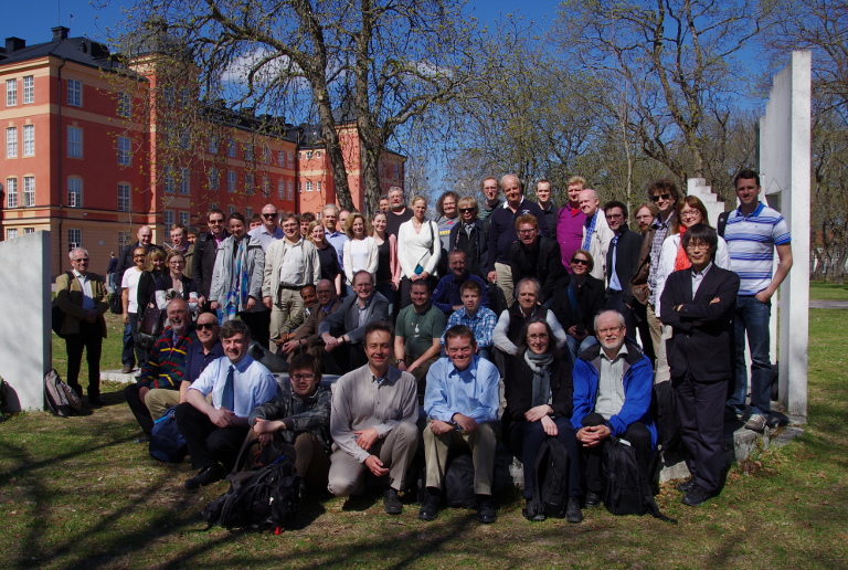 Group photo taken at
          Polacksbacken